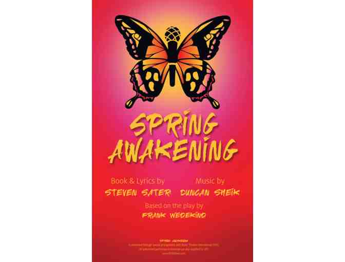 Arizona Repertory Theatre- Gift Certificate for 2 to Top Girls and to Spring Awakening