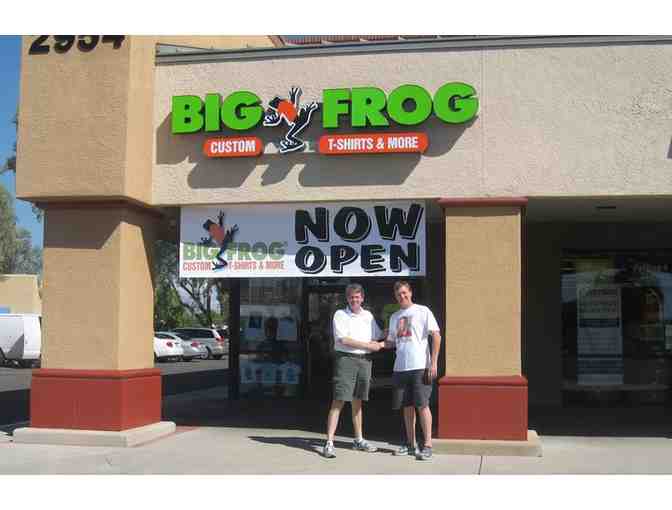 Big Frog: 2 Free Custom T-Shirts
