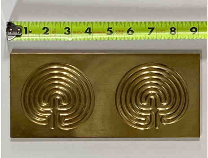 Small Brass Double Labyrinth