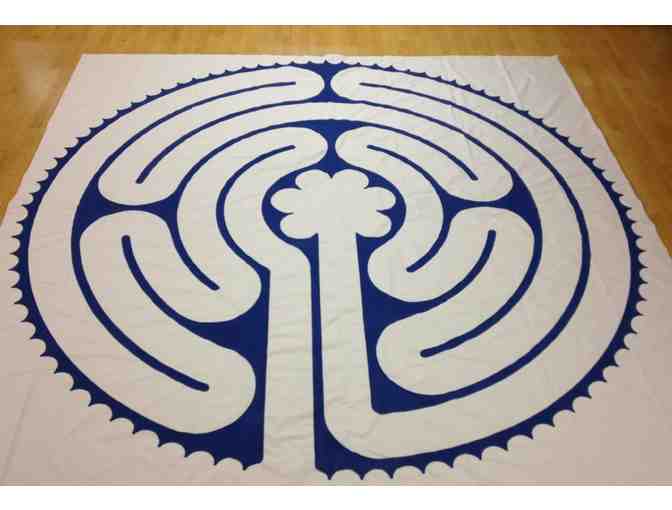 Heart of Chartres canvas labyrinth
