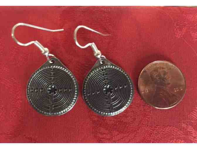 Chartres Pewter earrings
