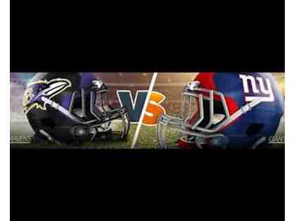 Four Baltimore Ravens vs NY Giants