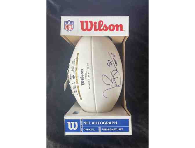 Tim Brown Signed NFL Football