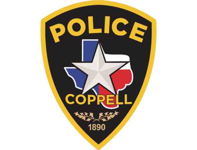 Coppell Police Department - Certificate for a Ride to School in a Police Car (1 of 2)