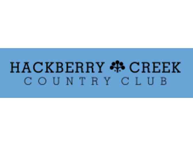 Hackberry Creek Country Club - (1) Gift Certificate for a round of Golf for Four 4 Players