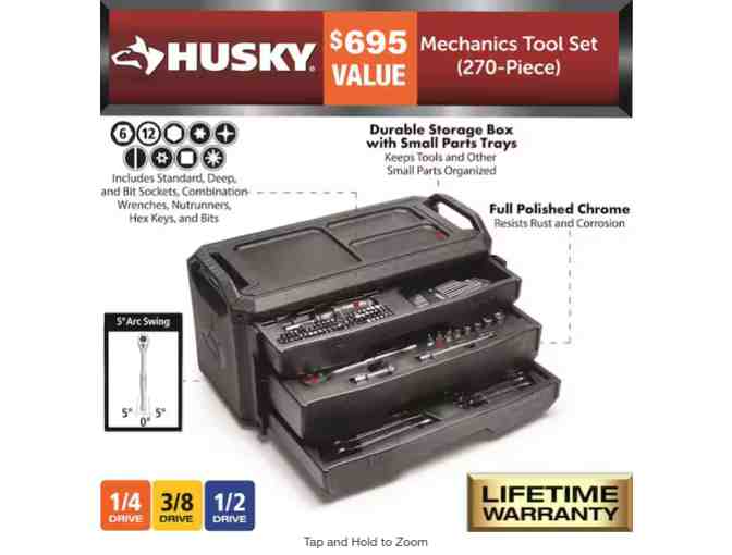 Husky - 270-Piece Mechanics Tool Set