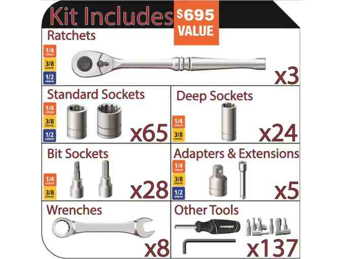 Husky - 270-Piece Mechanics Tool Set