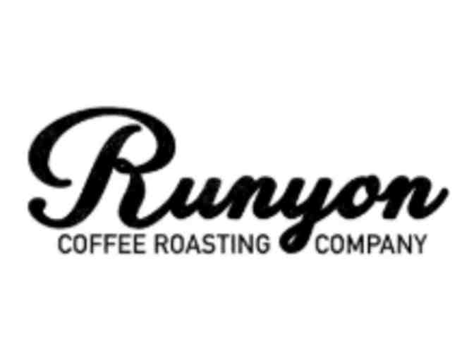 Runyon Coffee - (1) 16 oz. Bag of Fresh Whole Bean Coffee Weekend Roast Flavor