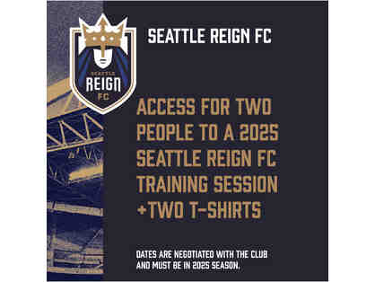 Attendance to a Seattle Reign Training in 2025