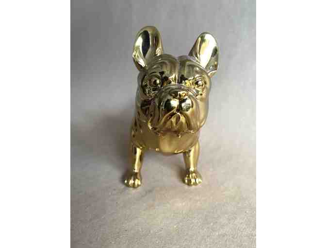 #38 Threshold Gold French Bulldog Tape Dispenser