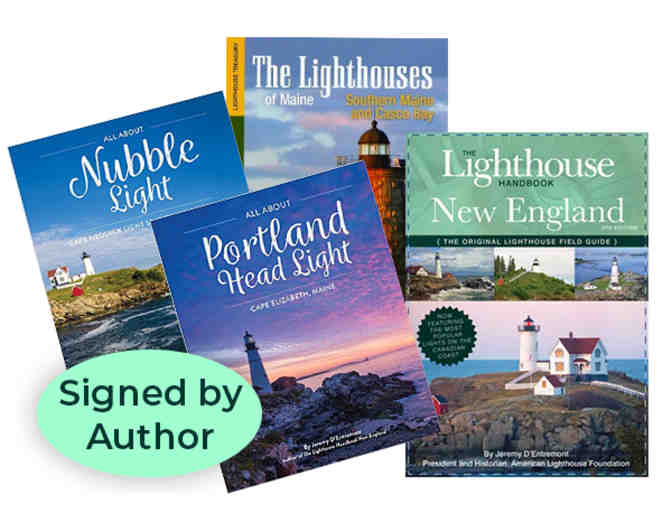New England Lighthouse Book Package | Signed by Author