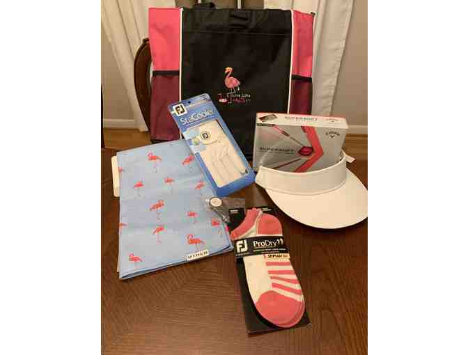 Women's Golf Themed Gift Bag