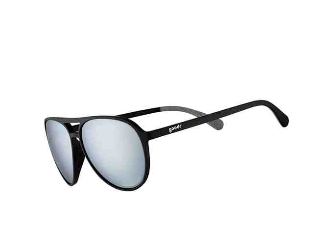 Goodr Sunglasses- Add the Chrome Package-Black