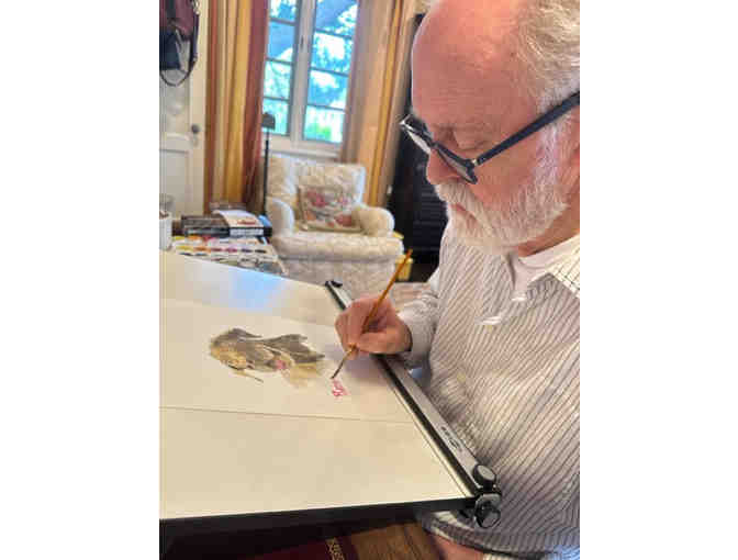 John Lithgow Will Paint a Personalized Watercolor Painting of Your Dog!
