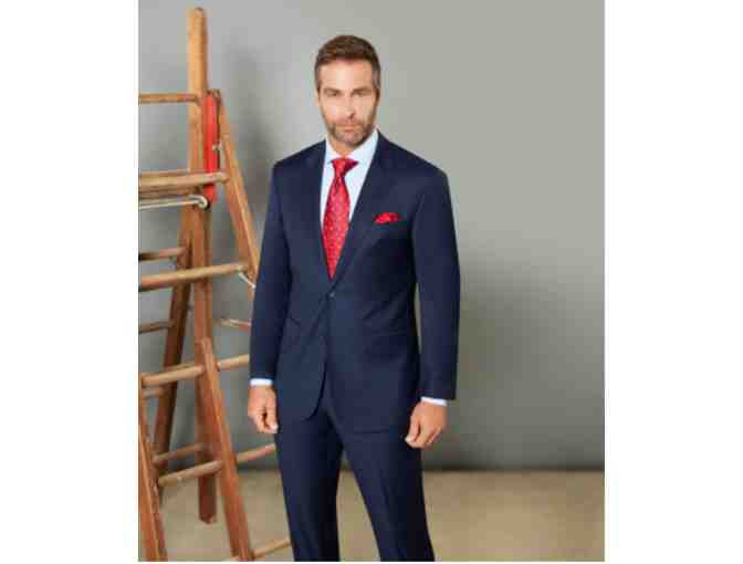TWO BUTTON MENS SLIM FIT PRIVE' SUIT FROM MATTUCCI TAILORS