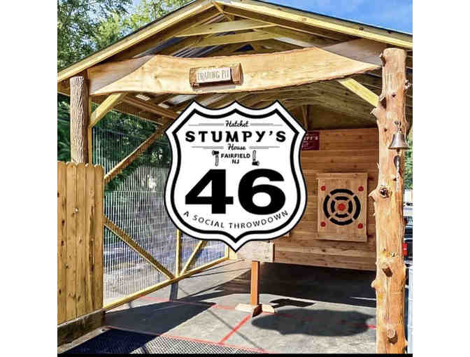 Stumpy's Hatchet House's Throwing Package