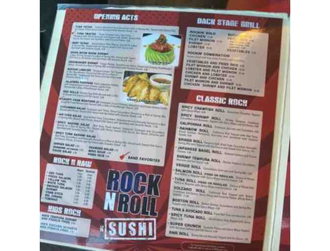 Gift Card: Rock N Roll Sushi -- $50 [ 2 of 2 ] - Photo 1