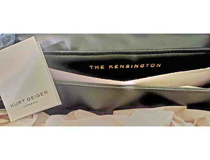 Kurt Geiger London Designer Purse -- black leather