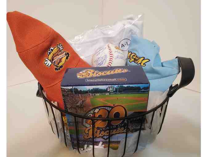 Biscuits Baseball Tickets / Swag & First Pitch opportunity! Priceless! - Photo 1