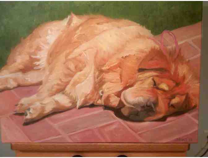 Custom Pet Oil Painting