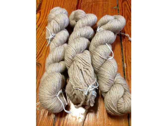 Cashmere Scarf Knitting Kit - tan