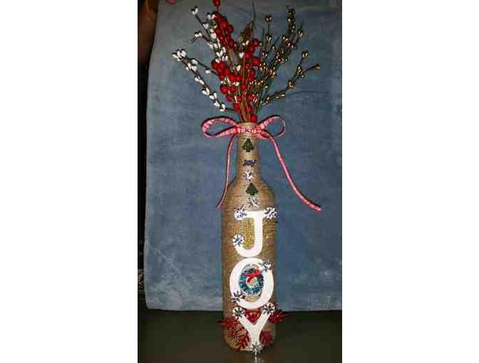 Decorative Holiday Vase
