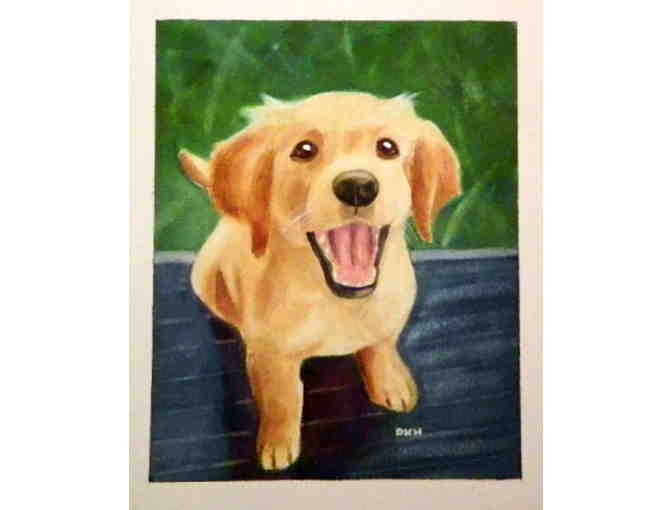 Custom Watercolor Portrait of Dog or Cat