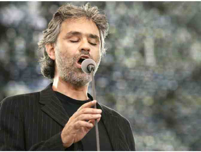 Pair of Tickets to Andrea Bocelli @ The Garden Plus Amtrak Tickets