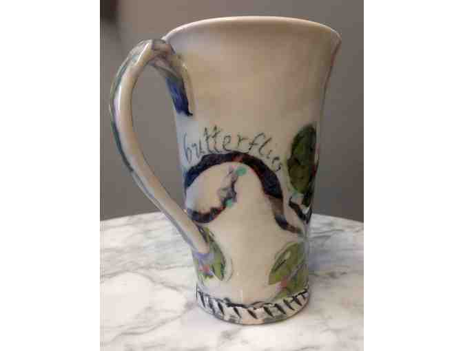 Ceramic Mug - Bees and Butterflies