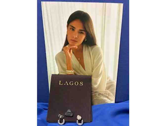 Philadelphia Steven Lagos Signature Caviar Collection Sterling Silver & 18K Gold Loops