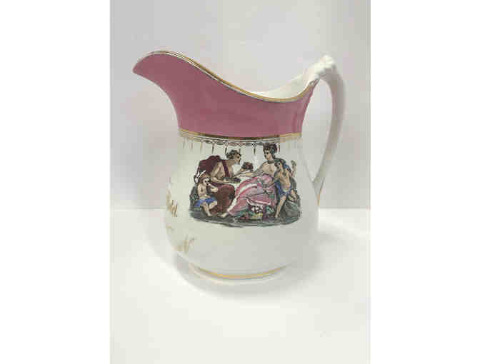 Antique Cape May Collectible Porcelain Pitcher