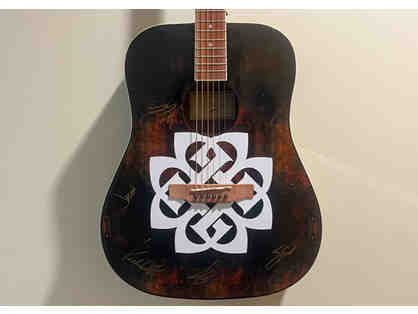Autographed Breaking Benjamin Guitar