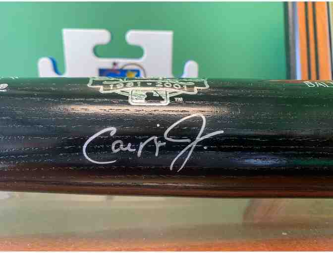 Cal Ripken Jr Autographed Commemorative Bat