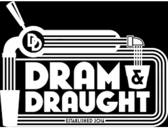 Dram and Draught Tasting Certificate for 6 Includes bottle Woodford Select Batch