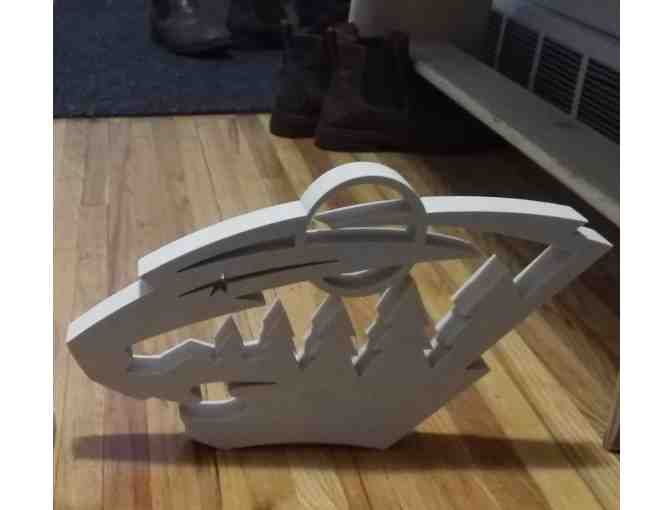 Minnesota Wilds Stone Cutout