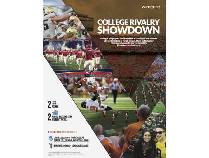 College Rivalry Showdown Experience