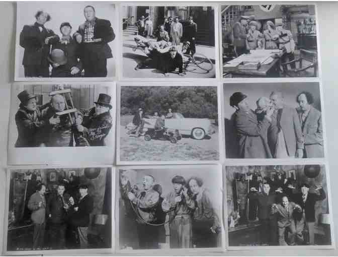 THREE STOOGES, celebrity stills and photos, collectors lot