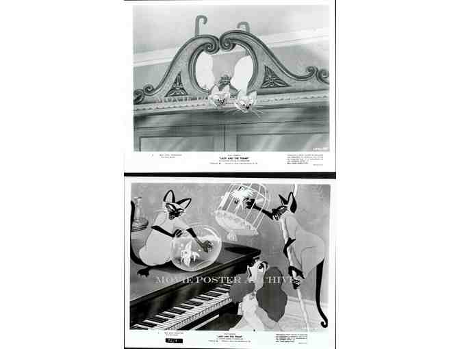 LADY AND THE TRAMP, 1955, movie stills, Walt Disney animation