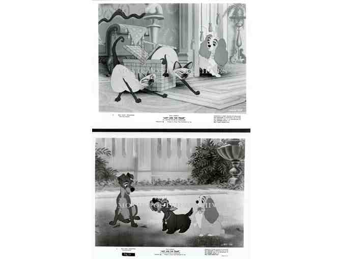 LADY AND THE TRAMP, 1955, movie stills, Walt Disney animation