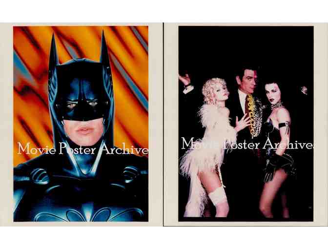 BATMAN FOREVER, 1995, color photographs, Val Kilmer, Jim Carrey