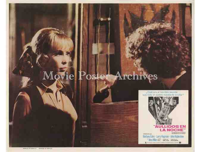 HOWLING IN THE WOODS, 1972, lobby card set, Barbara Eden, Larry Hagman, Vera Miles