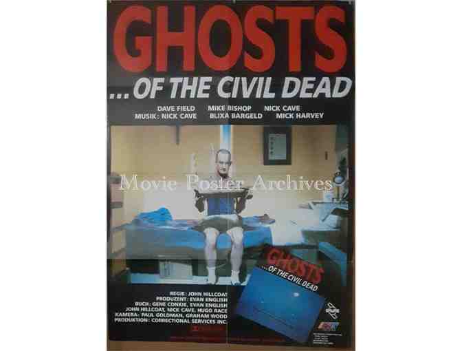 GHOSTS OF THE CIVIL DEAD, 1989, movie poster, David Field, Mike Bishop, Chris DeRose