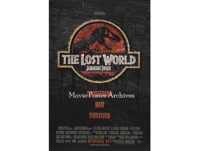 LOST WORLD: JURASSIC PARK , 1997, mini sheet, Jeff Goldblum, Julianne Moore