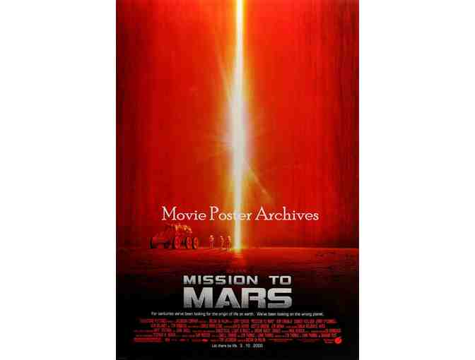 MISSION TO MARS, 2000, mini sheet, Gary Sinise, Tim Robbins, Don Cheadle