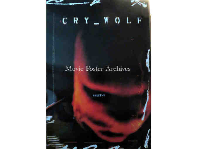 CRY_WOLF, 2005, movie poster, Jon Bon Jovi, Julian Morris, Lindy Booth, Sandra McCoy