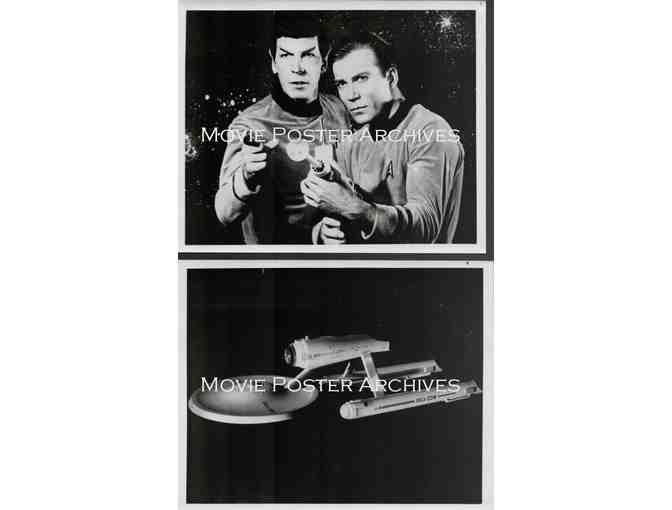 STAR TREK: ORIGINAL TV SERIES, photographs, William Shatner, Leonard Nimoy
