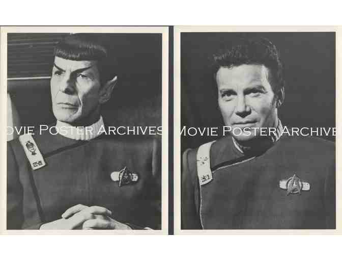 STAR TREK II, 1982, movie photographs, William Shatner, Ricardo Montalban