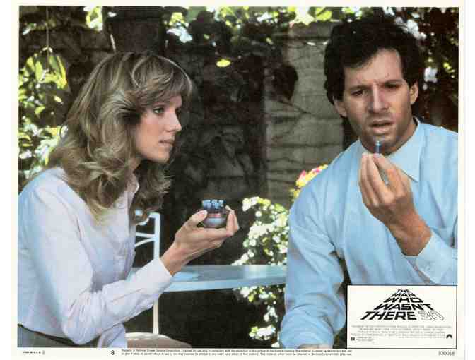 MAN WHO WASNT THERE 3-D, 1983, lobby card set, Steve Guttenberg