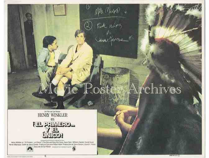 ONE AND ONLY, 1978, lobby card set, Henry Winkler, Herve Villechaize