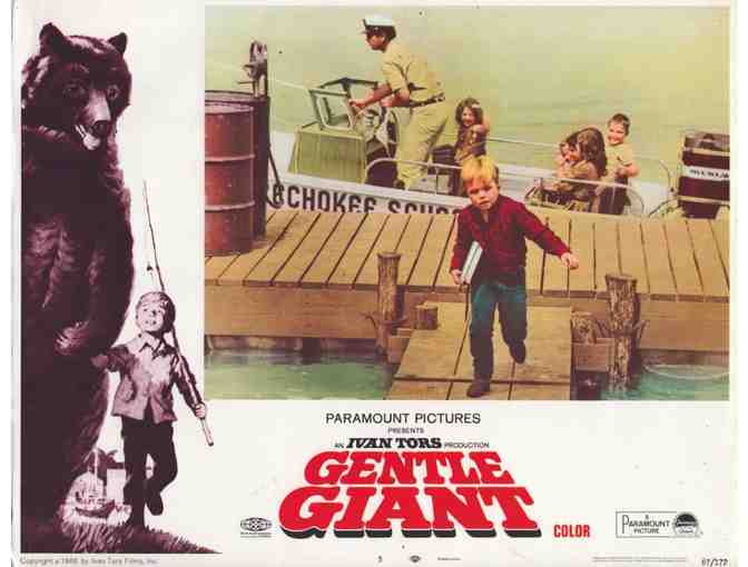 GENTLE GIANT, 1967, lobby card set, Dennis Weaver, Vera Miles, Clint Howard